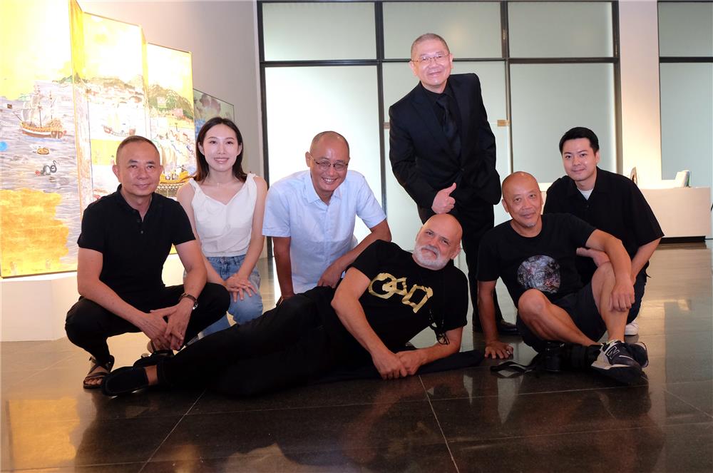 <p>Press meeting of the Invitational Exhibition by Local Artists, featured in the “Art Macao: Macao International Art Biennale 2023”</p>
