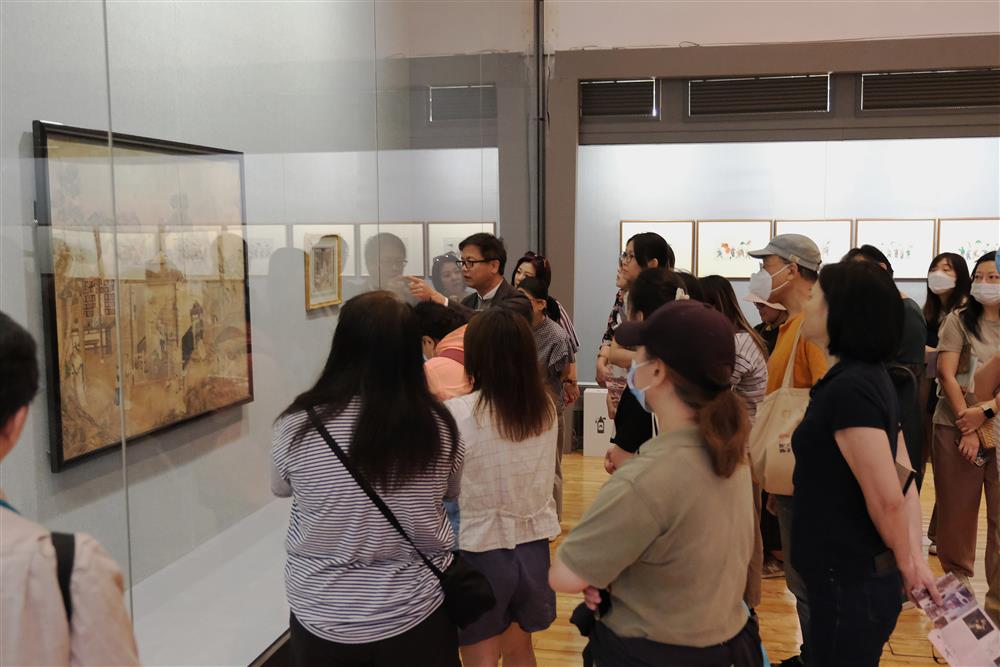 <p>展覽是澳門歷來規模最大的歷史繪畫及外銷畫展</p>
