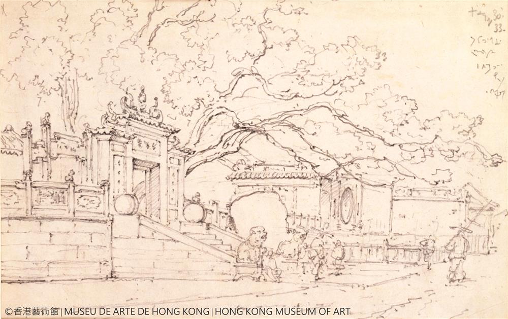 <p><span style="color: rgb(5, 5, 5); font-family: "Segoe UI Historic", "Segoe UI", Helvetica, Arial, sans-serif; font-size: 15px;">澳門媽祖閣外景</span><br class="html-br" style="color: rgb(5, 5, 5); font-family: "Segoe UI Historic", "Segoe UI", Helvetica, Arial, sans-serif; font-size: 15px;" />
<span style="color: rgb(5, 5, 5); font-family: "Segoe UI Historic", "Segoe UI", Helvetica, Arial, sans-serif; font-size: 15px;">1833 年10 月30 日</span><br class="html-br" style="color: rgb(5, 5, 5); font-family: "Segoe UI Historic", "Segoe UI", Helvetica, Arial, sans-serif; font-size: 15px;" />
<span style="color: rgb(5, 5, 5); font-family: "Segoe UI Historic", "Segoe UI", Helvetica, Arial, sans-serif; font-size: 15px;">香港藝術館藏</span><br class="html-br" style="color: rgb(5, 5, 5); font-family: "Segoe UI Historic", "Segoe UI", Helvetica, Arial, sans-serif; font-size: 15px;" />
<br class="html-br" style="color: rgb(5, 5, 5); font-family: "Segoe UI Historic", "Segoe UI", Helvetica, Arial, sans-serif; font-size: 15px;" />
<span style="color: rgb(5, 5, 5); font-family: "Segoe UI Historic", "Segoe UI", Helvetica, Arial, sans-serif; font-size: 15px;">媽閣古廟(媽祖閣)位於漁船聚集的內港岸邊,廟外的空地是漁民休憩之處。畫中古廟外圍與廟前的漁民置於運筆相對豪邁和寫意的樹蔭之下,令本來平靜的畫面倍添動感。錢納利畢生創作了大量的鉛筆素描畫,並以速記文字加上註釋。這些寫生作品和手稿供他揣摩之用,成為之後其他創作的藍本。</span></p>