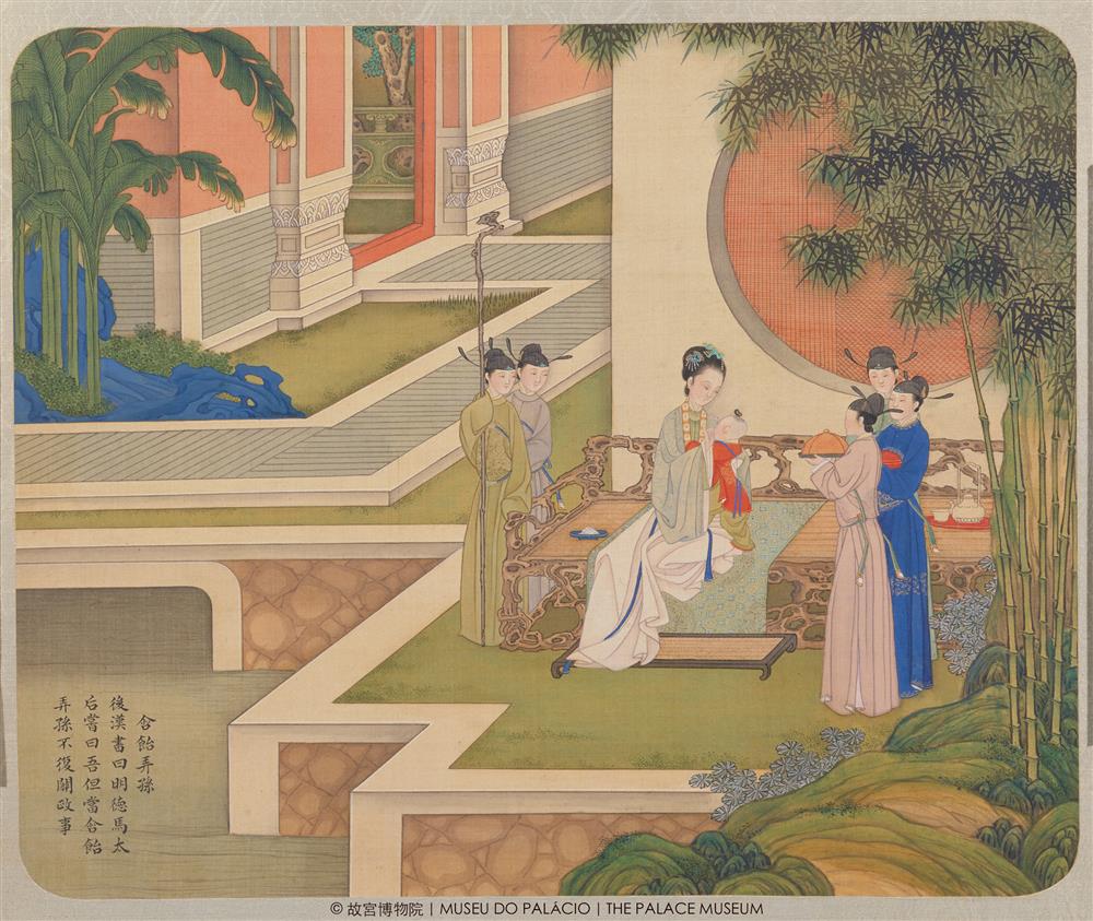 <p>焦秉貞畫歷朝賢后故事冊</p>