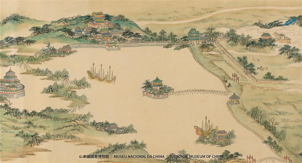<p>昆明湖內的治鏡閣和十七孔橋,哪一個現今還可以看到呢?</p>