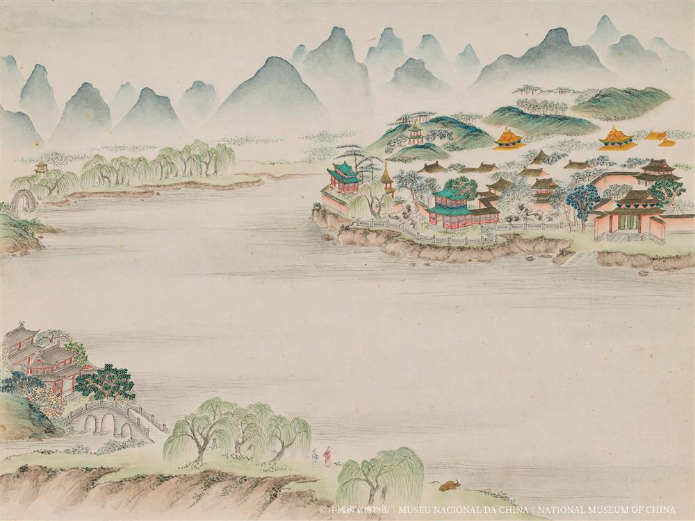 <p>第一冊:昆明望春(北京昆明湖春景)</p>