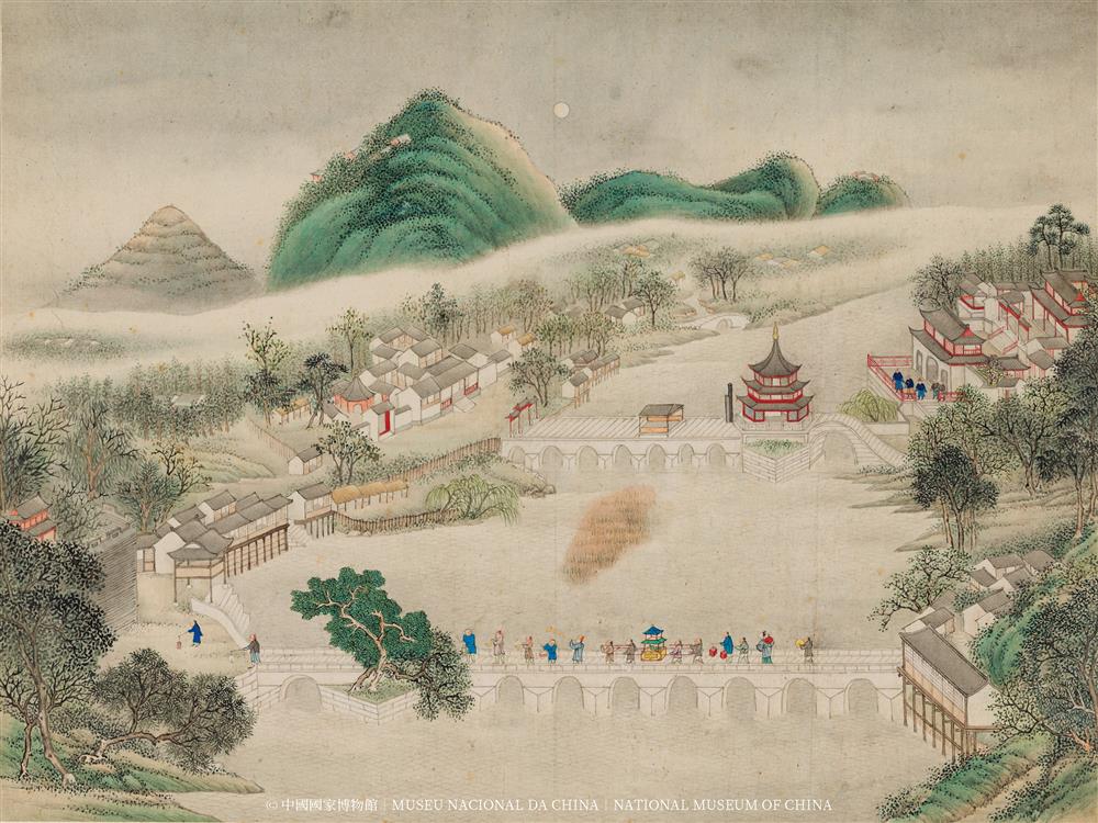 <p>第六冊:甲秀賞秋(貴州甲秀樓秋景)</p>
