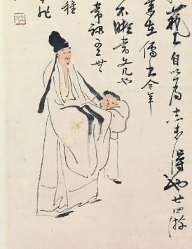 <p>蘇仁山 </p>
<p>自畫像 (局部)<br />
紙本設色立軸<br />
1842<br />
120.5cm×34.5cm</p>
<p>廣州藝術博物院(廣州美術館)藏</p>
<p>*彩圖摘自李志綱編著《蘇仁山》(嶺南美術出版社)</p>
<p>蘇仁山(1814 – 1850 年後),字靜甫、仁山,號長春、靈峰,別署教圃、嶺南道人等,廣東順德人。善長人物畫,自學成才,筆下人物線條簡練,造型隨意點畫鉤勒,不假渲染,畫風獨特;惟性格孤僻,憤世嫉俗,不為當時社會及仕途所容,曾寓居佛山、廣州及廣西梧州等地,以教書及授徒為生,卒年僅36 歲。其短暫一生孤僻寡言,好讀書,善於繪事,山水、花鳥而外,以人物畫成就最顯著,傳世書畫二百多件。</p>
