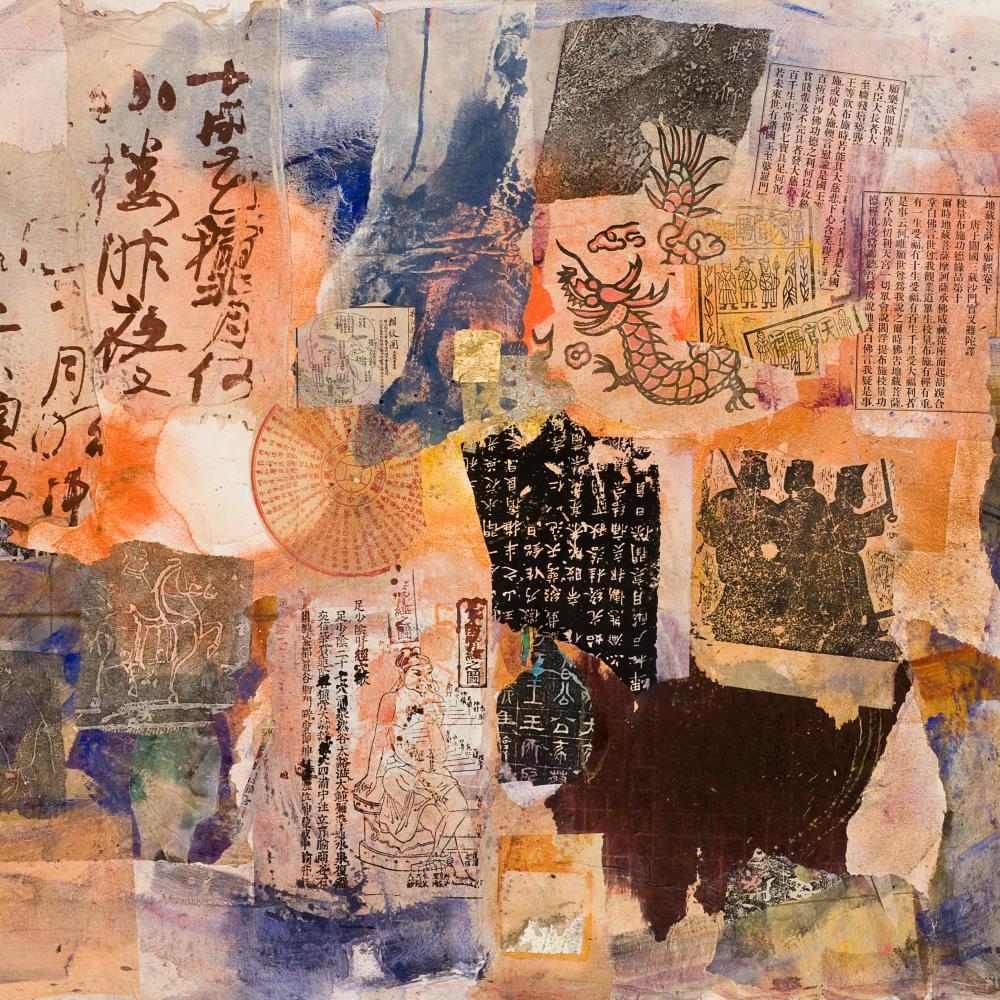 <p><strong>奧秘的東方</strong></p>

<p>郭桓（1940 – 2003）</p>

<p>混合媒材</p>

<p>中國澳門</p>

<p>1996</p>

<p>91 x 122 cm</p>
