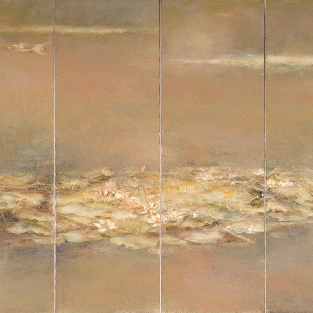 <p>章晓明（1957 - ）</p>

<p>徐嬿婷（1964 - ）</p>

<p>焦小健（1956 - ）</p>

<p>杨参军（1958 - ）</p>

<p>蔡    枫（1960 - ）</p>

<p>晨韵</p>

<p>布本油画</p>

<p>@ 200 x 66 cm x 6</p>

<p>1999</p>

<p>A-PO2000-000004-0103</p>
