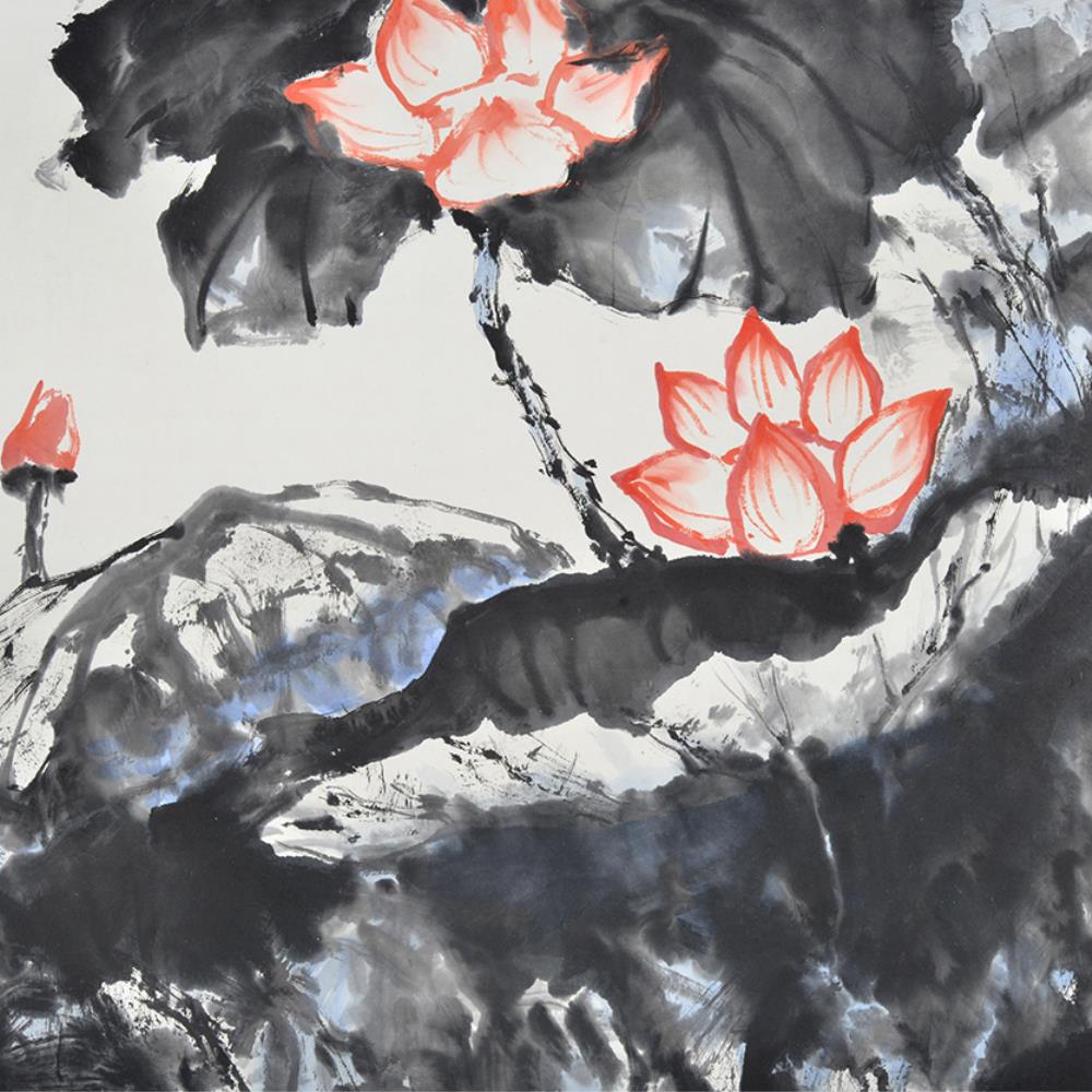 <p>Lok Cheong  (1923 – 2006)</p>

<p>Lótus</p>

<p>​Montado em vidro, tinta sobre papel</p>

<p>65 x 93.5 cm</p>

<p>A-CBP2020-000009</p>
