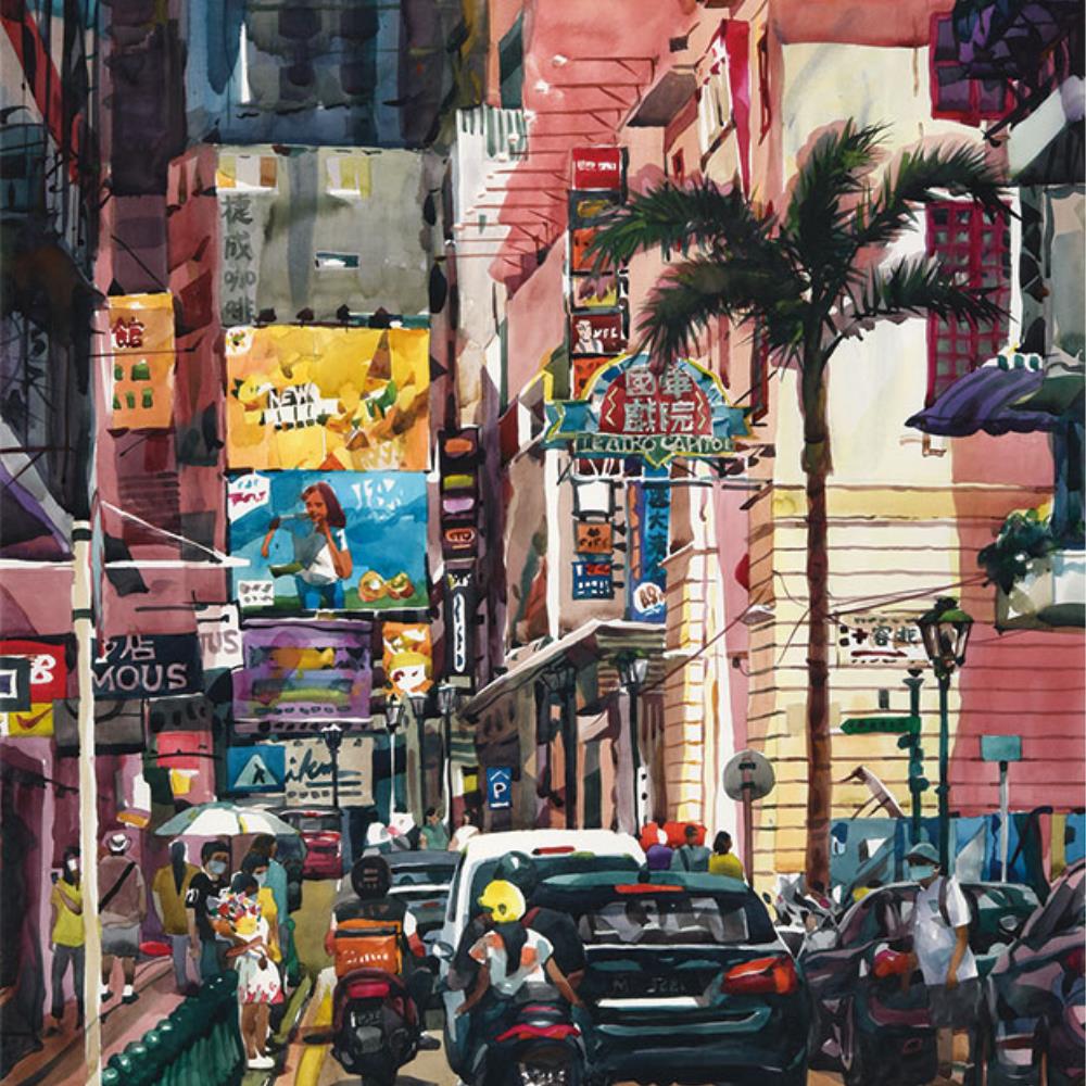 <p><strong>Rua de Pedro Nolasco da Silva</strong></p>

<p>Ng Wai Kin (1956 – )</p>

<p>Aguarela sobre papel</p>

<p>105 x 75 cm</p>

<p>2022</p>
