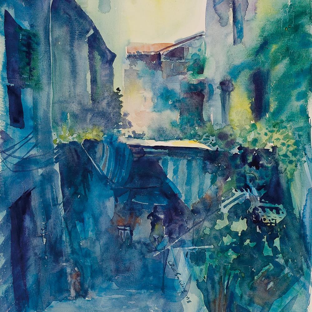 <p><strong>Pátio da Eterna Felicidade</strong></p>

<p>Choi Su Weng (1952 – )</p>

<p>Aguarela sobre papel</p>

<p>48.7 x 43.7 cm</p>

<p>1993</p>

<p>A-PW2007-000084</p>
