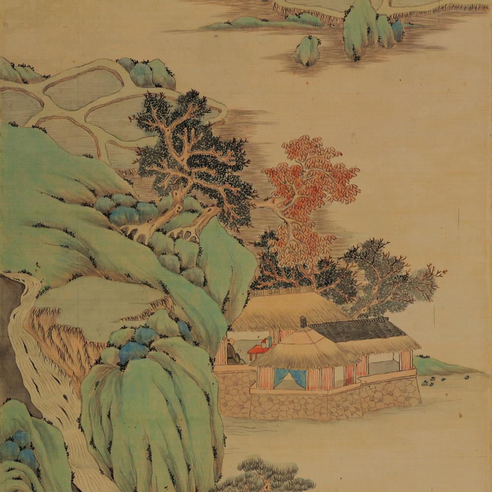 <p><strong>澱湖秋色圖</strong></p>
<p>錢杜</p>
<p>清道光十九年(1839)</p>
<p>紙本設色立軸</p>
<p>縱85.5釐米 橫26釐米</p>