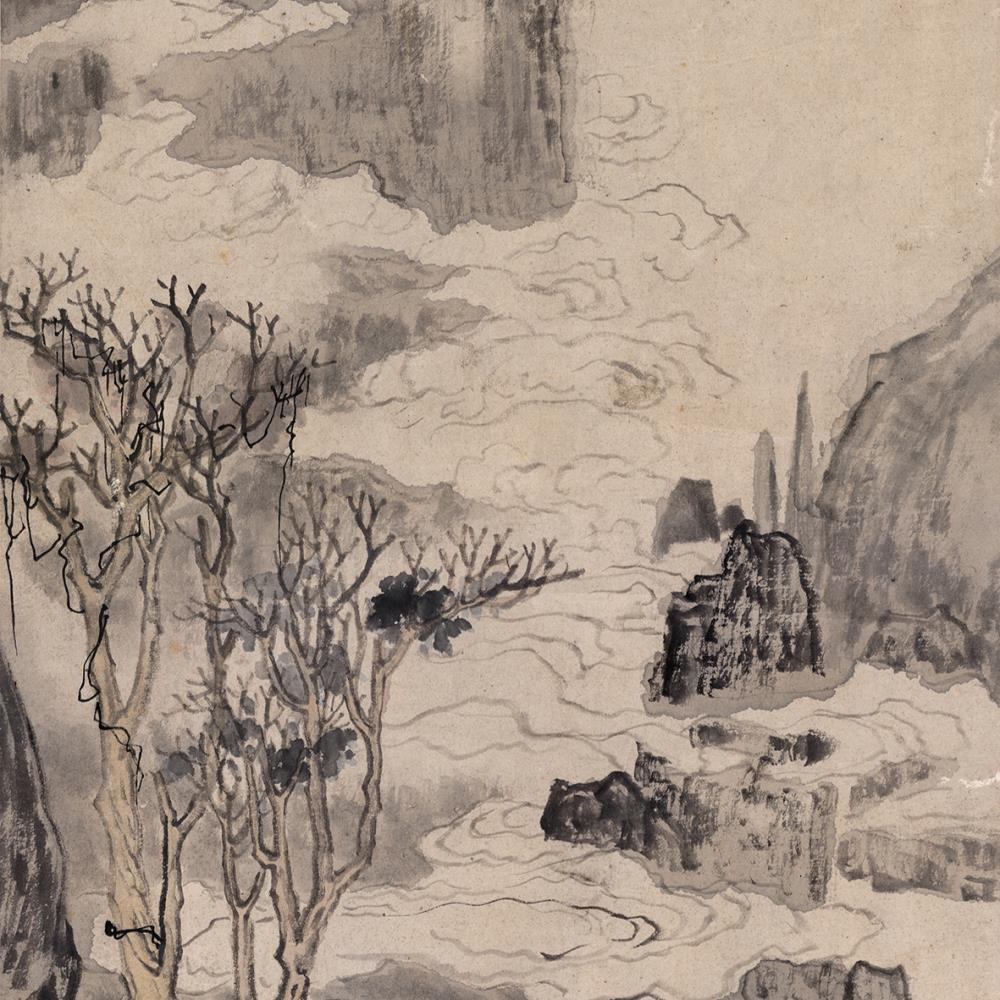<p><strong>水閣遠眺圖</strong></p>
<p>邵高</p>
<p>明天啟七年(1627)</p>
<p>紙本設色立軸</p>
<p>縱98.9釐米 橫39.7釐米</p>